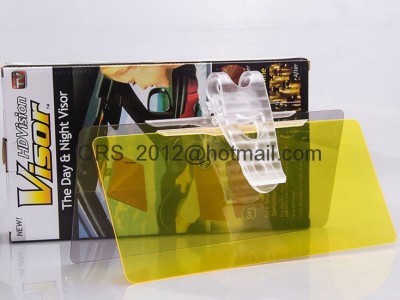 HD UV Anti-Glare Universal Auto Car Flip Down Shield Sun Visor Day/Night Vision