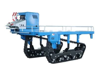 Crawler type vegetable transport trolley