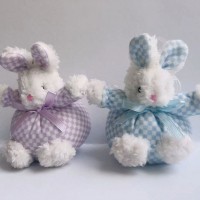 12cm lovely easter bunny soft and plush as decoration