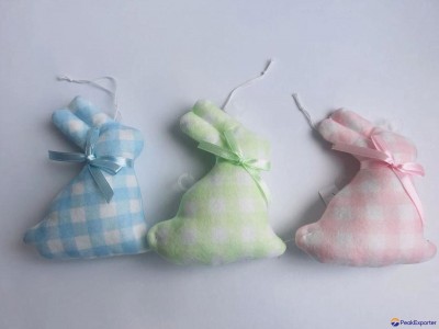 13cm hanging lovely rabbith as ornaments for Easter