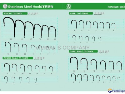 FISHING HOOKS FOR  STAINLESS STEEL HOOKS