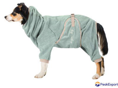 Dog jackets fleece terry coats bathrobe and sweaters