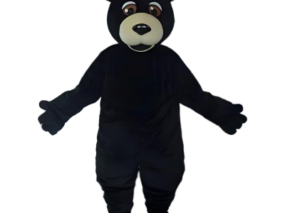 adult black bear mascot costume