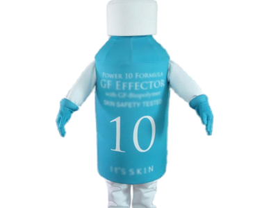 custom cosmetic bottle mascot costume