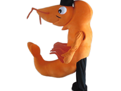 shrimp mascot costume adult shrimp costume