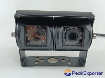 AHD720P/CVBS Dual lens Camera