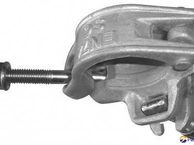 drop forged double clamp 3"*2"mm