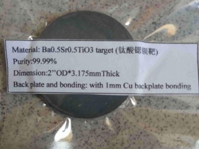 sputtering strontium barium titanate target materialbarium titanate target