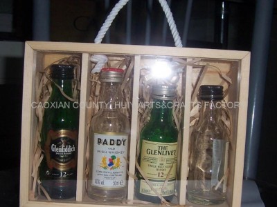 Mini and cute Whisky box ,for small whisky bottles