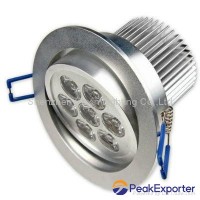 7*1W indoor led ceiling light