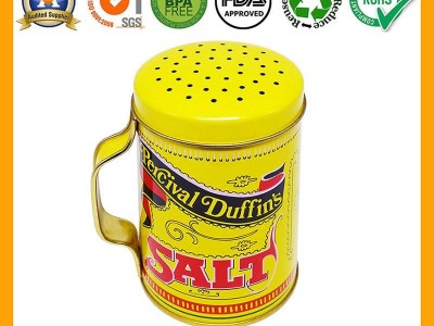 Spices Packaging Salt Tin Box With Handle From China Supplier