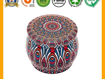 China factory 3.5 oz metal tin travel candle can for cosmetics