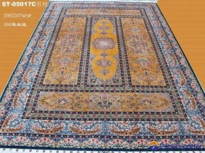 4x6ft pure color hand knotted antique silk rugs