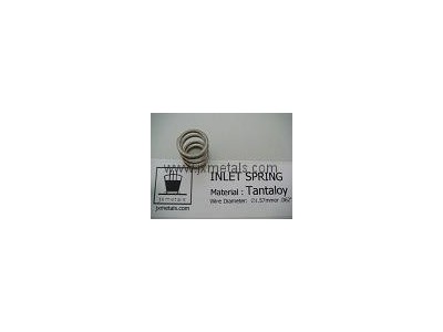 Tantaloy Inlet Valve Spring for Gas Chlorinators / Chlorine Feeders