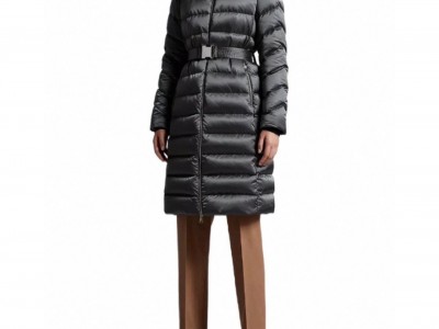 Hooded long down jacket Women's         Down Jacket         Outerwear
