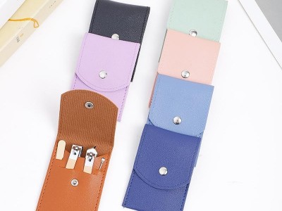 Travel Colored Manicure Sets Personal Nail Care Sets