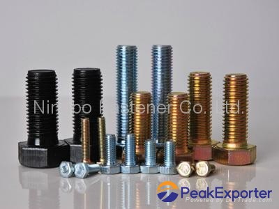 Hex Tap Bolts Hex Cap Screws