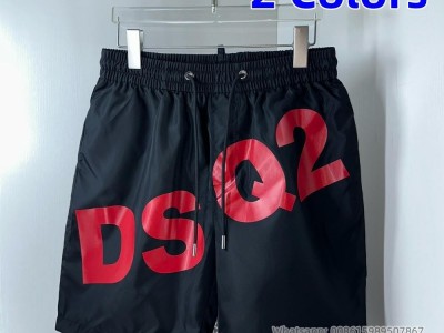 DSQ2 Shorts, DSQ2 Men Clothes, Men Beach Shorts