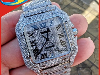 Cartier Watches, Full Diamond Cartier, 1:1 Clone