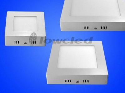 6 inch square 12W China LED panel light surface mounted exporter with CE, ROHS