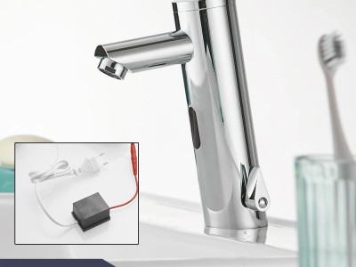 Sanitary Bathroom Sink Basin Water Faucets Automatic Taps Faucet Infrared Sensor
