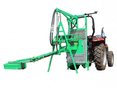 tractor mounted Pecan Tree Shaking