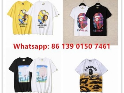New style  bape t  shirt men shirts  short sleeves shirt  bape shark t shirt