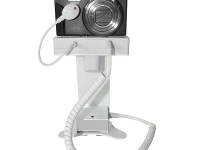CAMERA SECURITY DISPLAY STAND FOR RETAIL STORES AND EXHIBITIONS ALARM HOLDER
