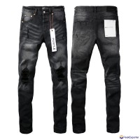 New purple brand men's personality Fashion Slim Fit Jeans HOT !!