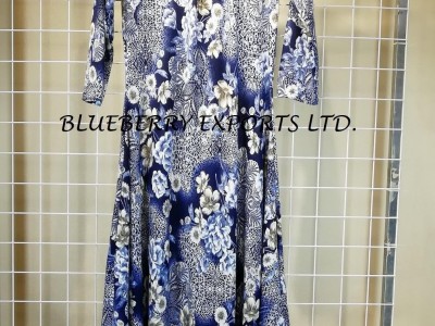Winter Tunic dress with pattern design #BBPL034-006