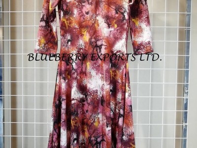Winter Tunic dress with pattern design #BBPL034-008