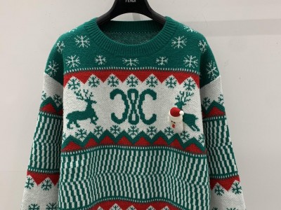 Early spring new knitted crew-neck pullover advanced stylish sweater