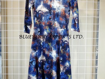 Winter Tunic dress with pattern design #BBPL034-001