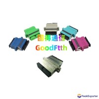 Fiber Adaptor SC to SC Duplex Plastic Coupler Metal Adapter