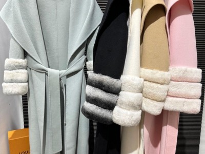 Discount Max Mara Online Outlet Max Mara Wool Cashmere Robe Coat Max Mara Coat