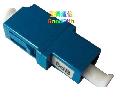 Adapter Type Fixed Optic Fiber Attenuator LC UPC APC Adaptor