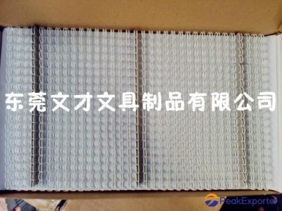 5/16" Double YO rings nylon-coated double loop wire for white box packaging