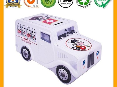 Swiss Chocolate Tin Truck BR1509 Manufacturer
