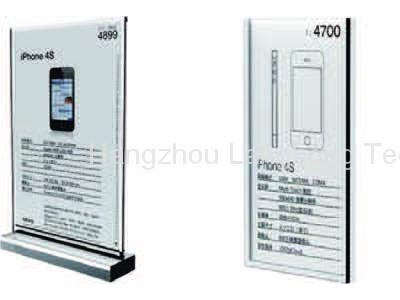Showhi Security Display Acrylic Label Frame