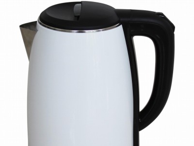 White colored double layer 1.8L Electric Kettle