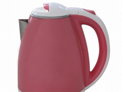 Pink colored double layer 1.8L Electric Kettle
