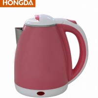 Pink colored double layer 1.8L Electric Kettle