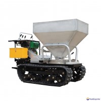 Palm garden Crawler type fertilizer spreader: