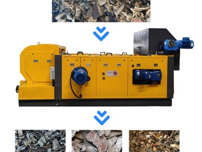 Zorba and Non-Ferrous Sorting From Car Auto Shredder Residue for Sorting