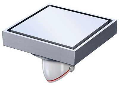 Invisible floor drain made of thickened copper, odorless, high displacement