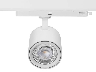 Shop Lighting Spot LED Track Light 25W Ra90 Sliver Color Track Lights