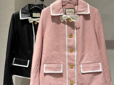 * new imported suede coat, black ➕ cherry blossom