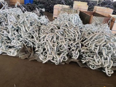 Stud link anchor chain cable