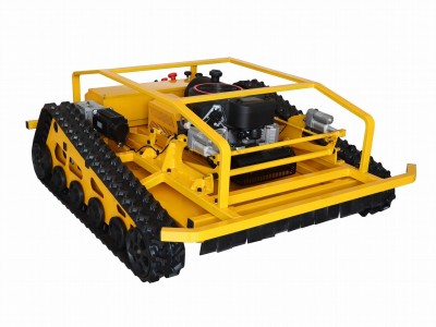 crawler type self propelled gas engien lawn mower