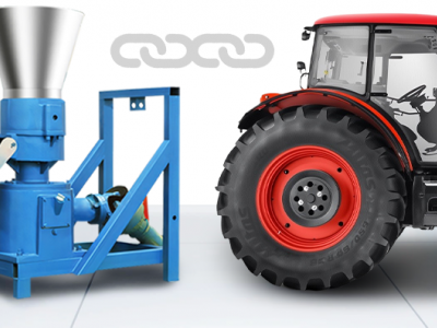 Tractor Powered Pellet Machine